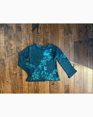 BUTAPANA SWEATER 301 TEAL BLUE