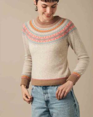 ERIBE ALPINE SHORT SWEATER WINTER ROMANCE