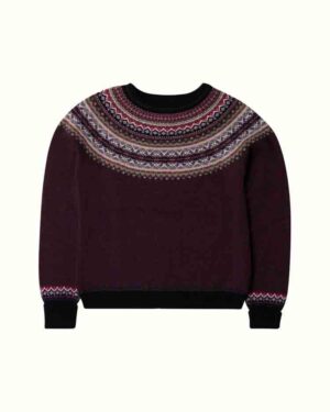 ERIBE ALPINE SHORT SWEATER TYRIAN