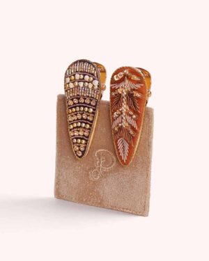 POWDER HAIRCLIPS DECO BEADS AND TREE