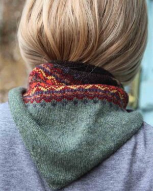 ERIBE MERINO NECKERCHIEF BRAEMAR OAKLEY