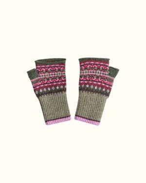 ERIBE ALLOA MERINO OPEN MITT TYRIAN THISTLE