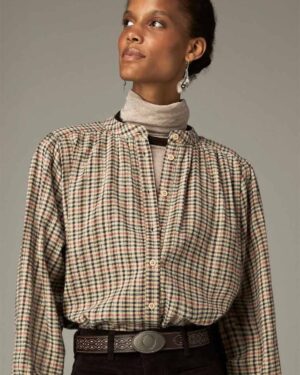 MAISON HOTEL VERA SHIRT RUSTIC PLAID