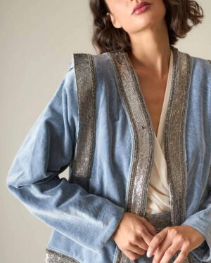 COOSY LAGO JACKET CELESTE