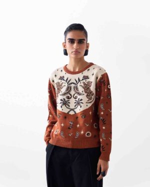 NOIB ZAIRA PULLOVER NOCTURNAL JUNGLE
