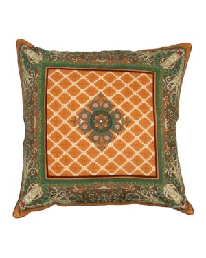 ONE HUNDRED STARS VELVET LARGE CUSHION AMULET GOLD