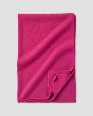 ABSOLUT CASHMERE INFINITY WRAP HEATHER RASPBERRY