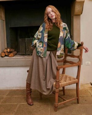 ONE HUNDRED STARS KIMONO RHODOLEIA BLUE