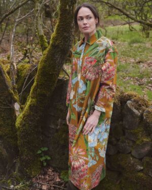 ONE HUNDRED STARS POCKET DRESS RHODOLEIA GOLD