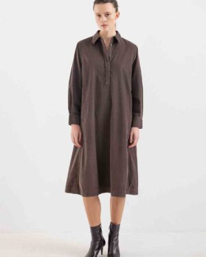 PROJECT AJ117 HARIANNE DRESS COFFEE